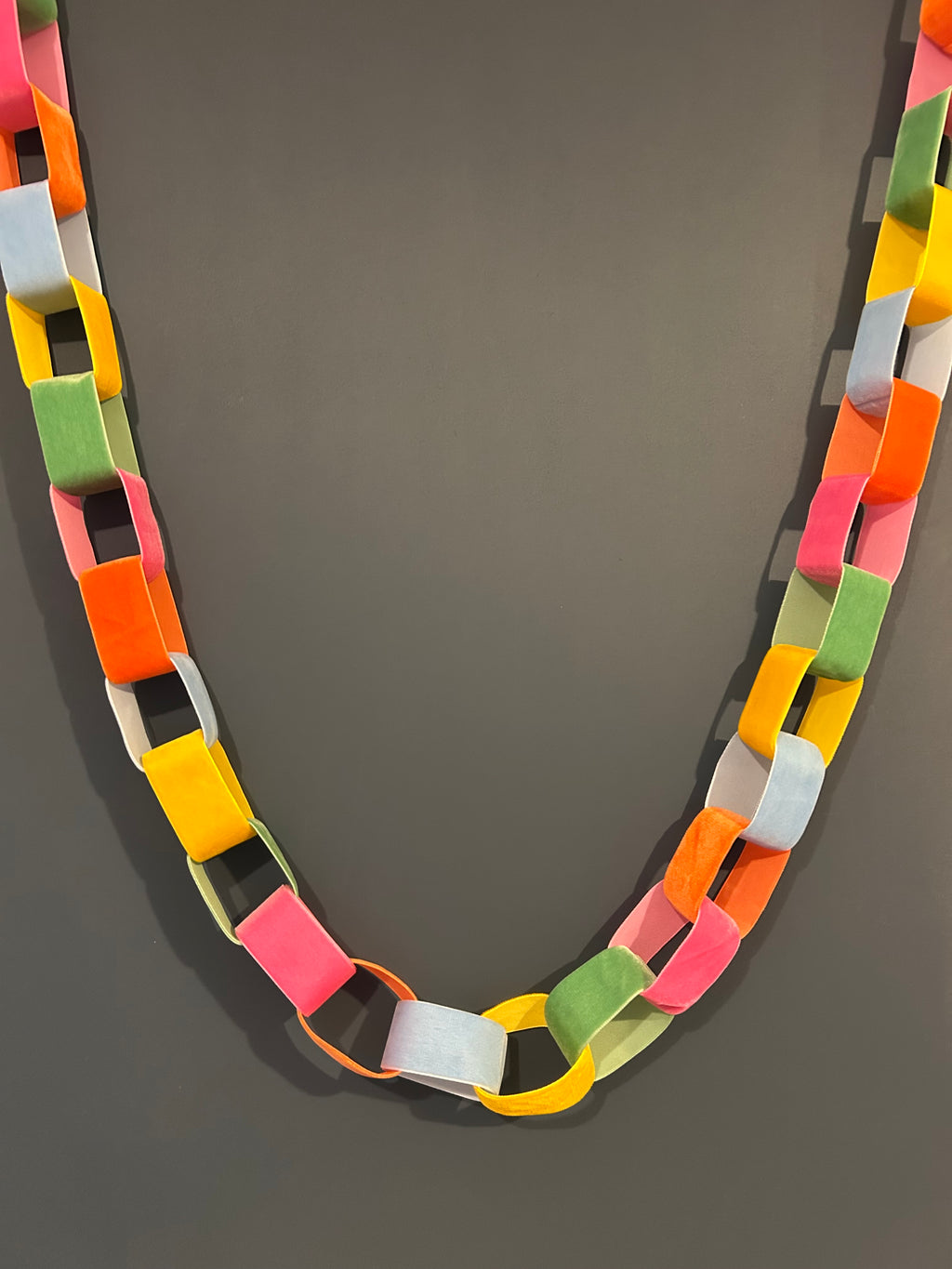 The "Sherbert" Velvet Garland