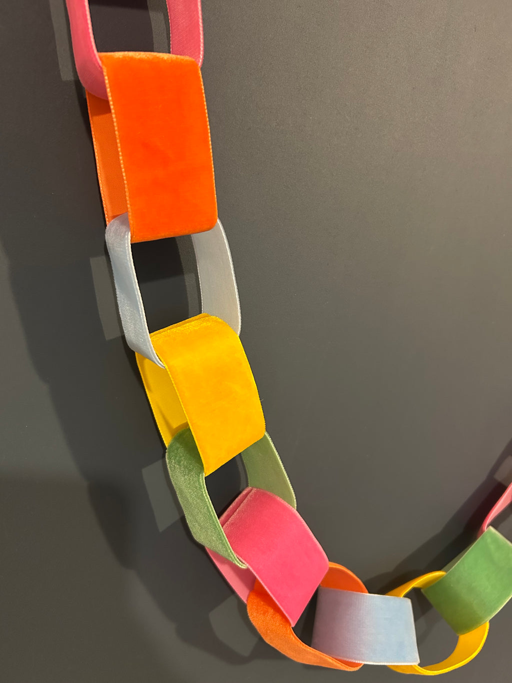 The "Sherbert" Velvet Garland