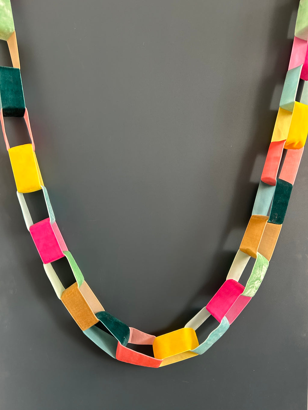 The "Neon Dream" Velvet Garland