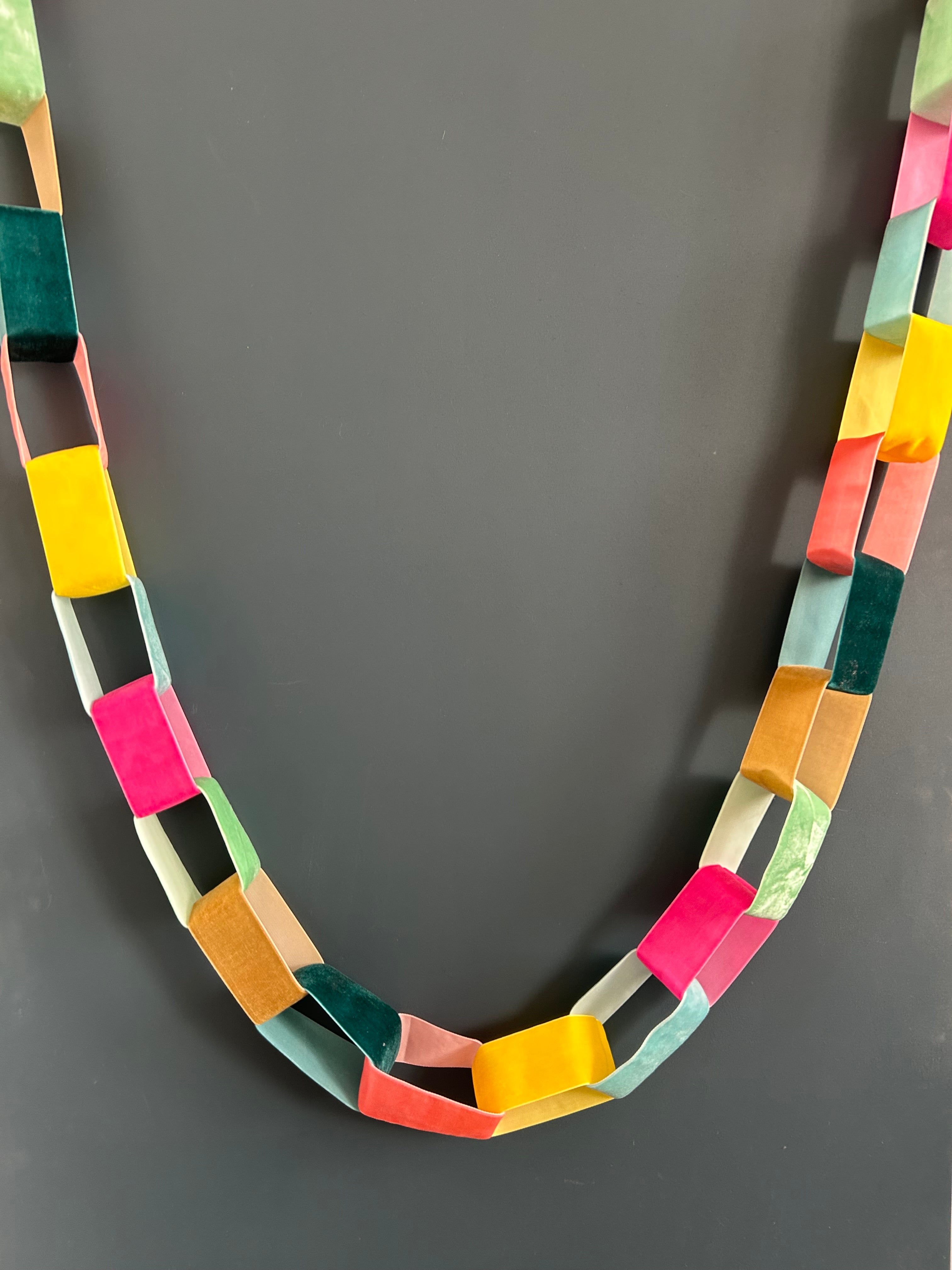 The "Neon Dream" Velvet Garland