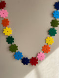 "Flower Power" Felt Garland
