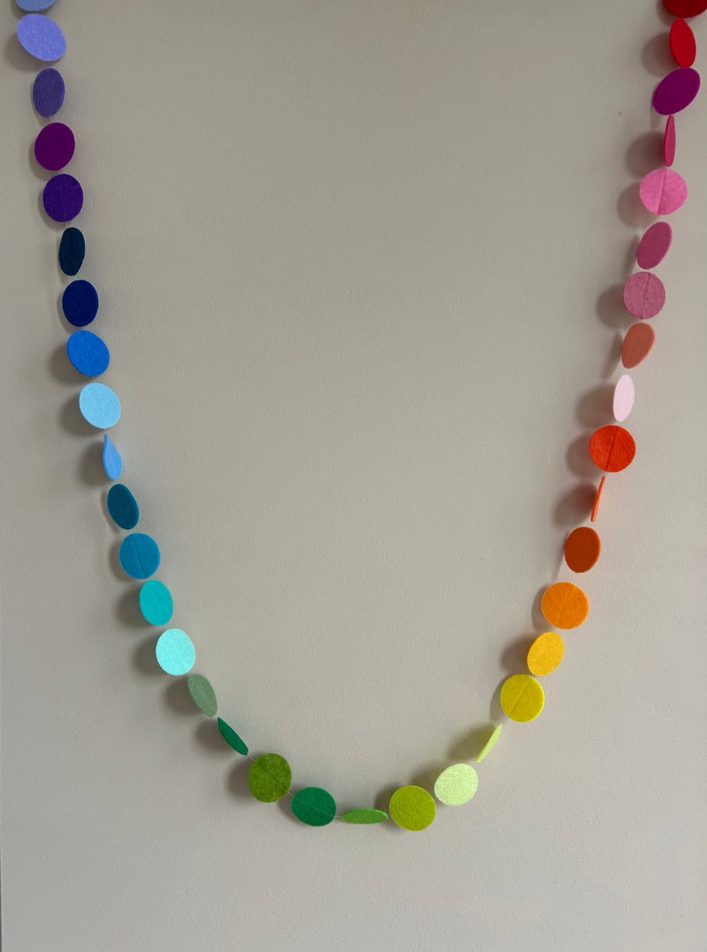 "Confetti" Felt Dotty Garland