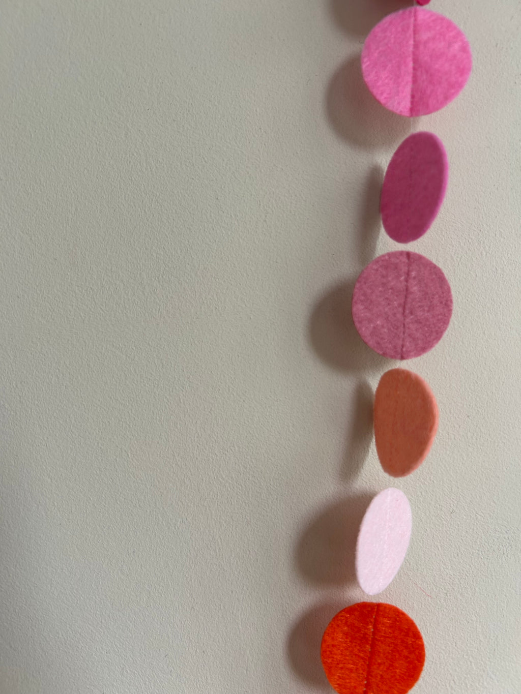 "Confetti" Felt Dotty Garland