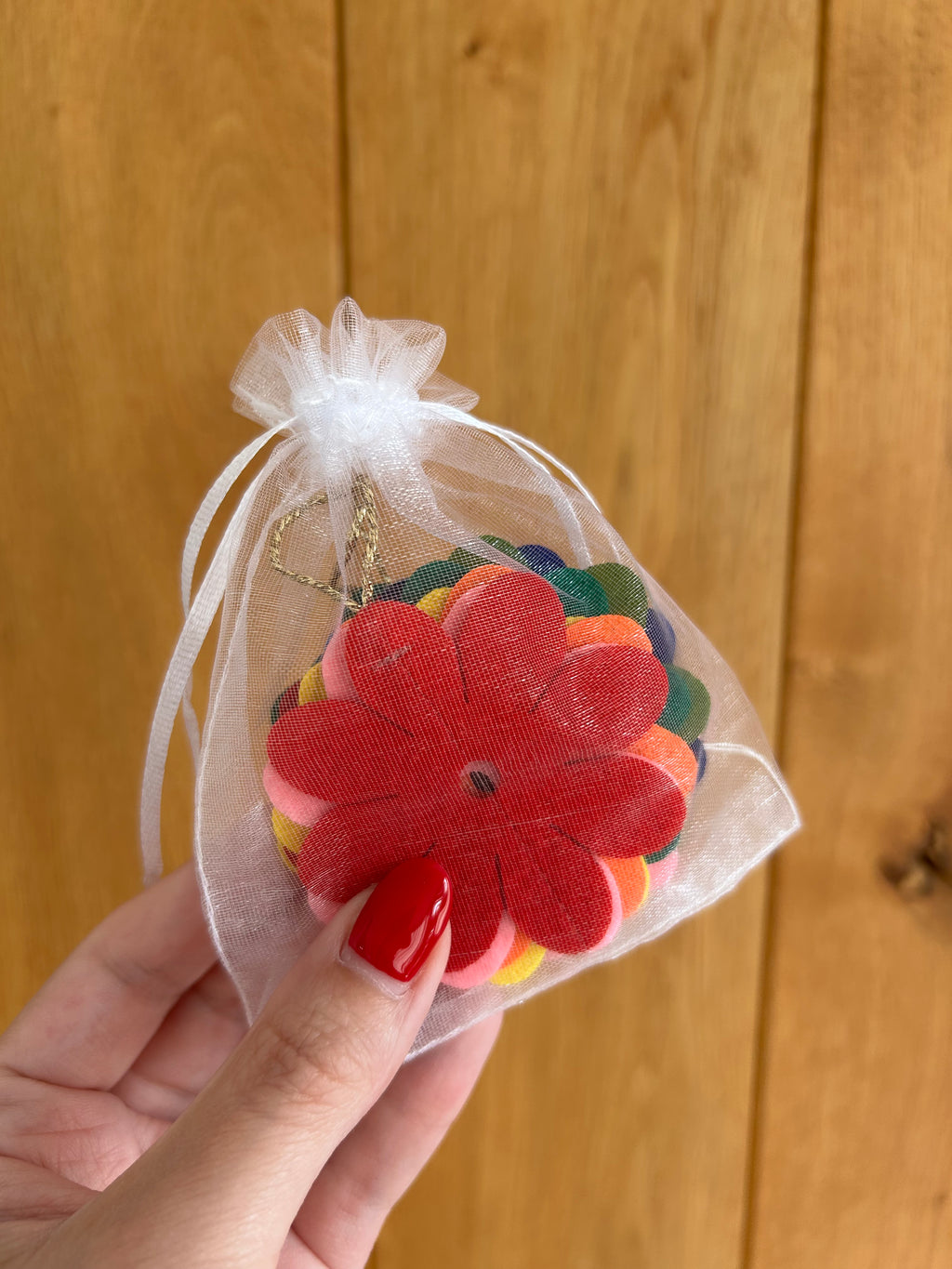 "Flower Power" Felt Garland