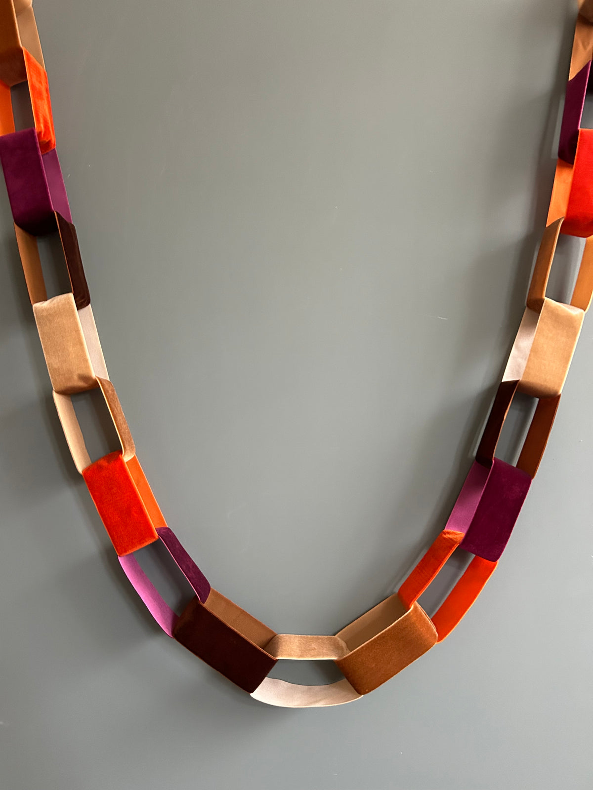 "Autumn Leaves" - Velvet Chain Garland