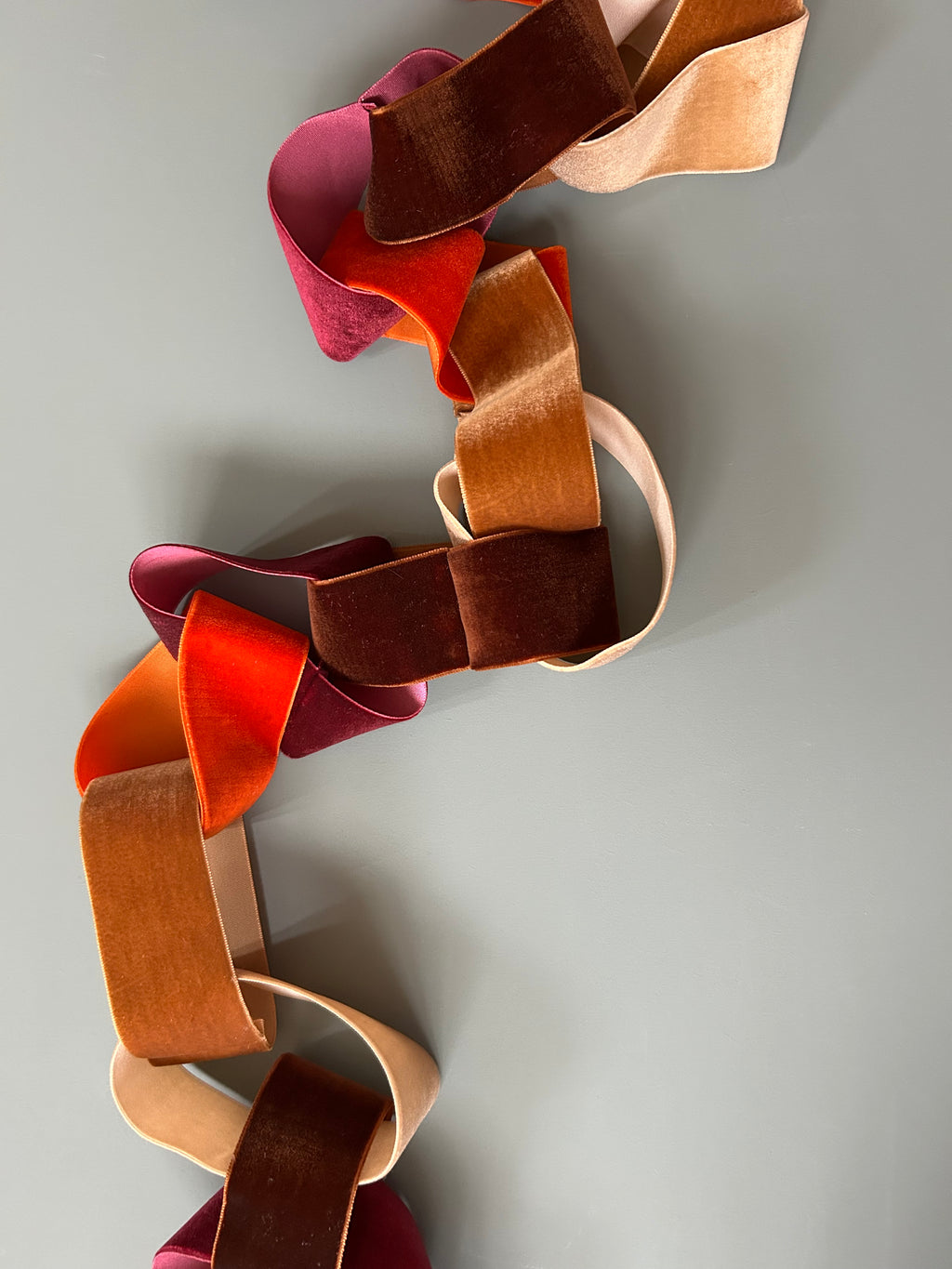 "Autumn Leaves" - Velvet Chain Garland